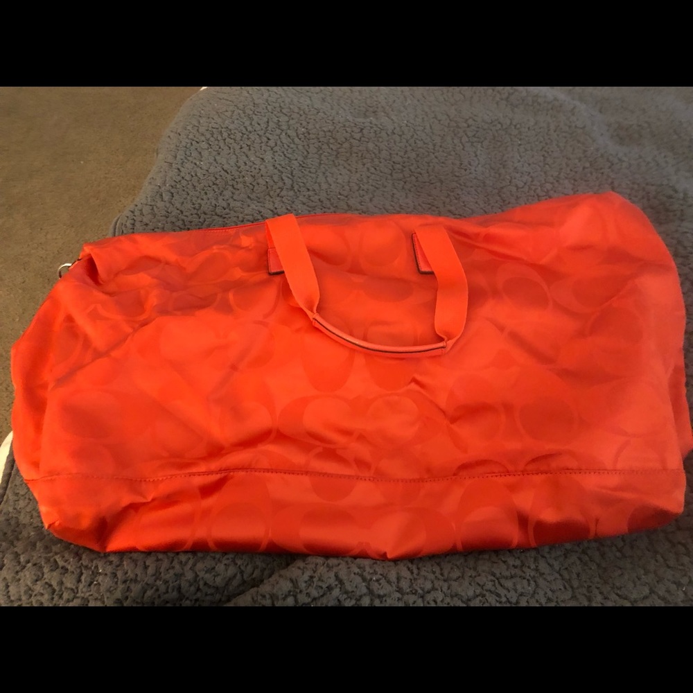 Coach duffel bag